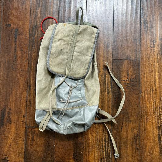 Millet Le Sherpa Mountain Hiking Rucksack Walter Bonatti 1950's Canvas Bag 50s