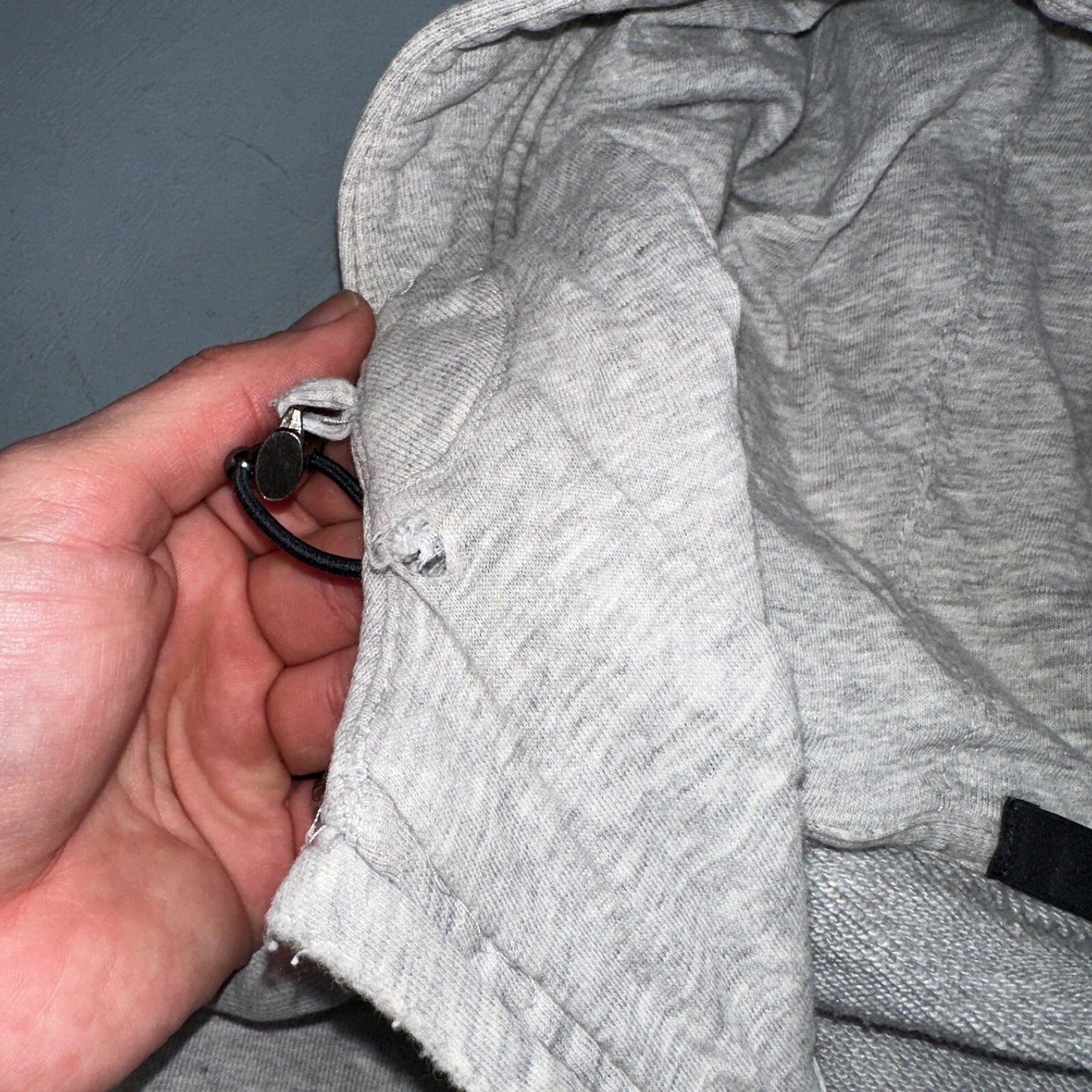 RLX Ralph Lauren Hoodie Mens Medium Gray Hybrid Pullover Gray Logo Training Gym