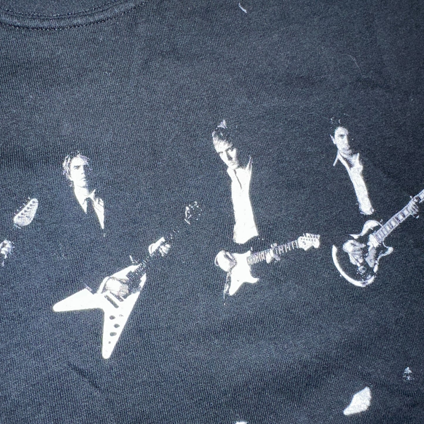 Duran Duran 2005 USA Tour Black VTG T Shirt Y2K Music Band Promo Concert Dance
