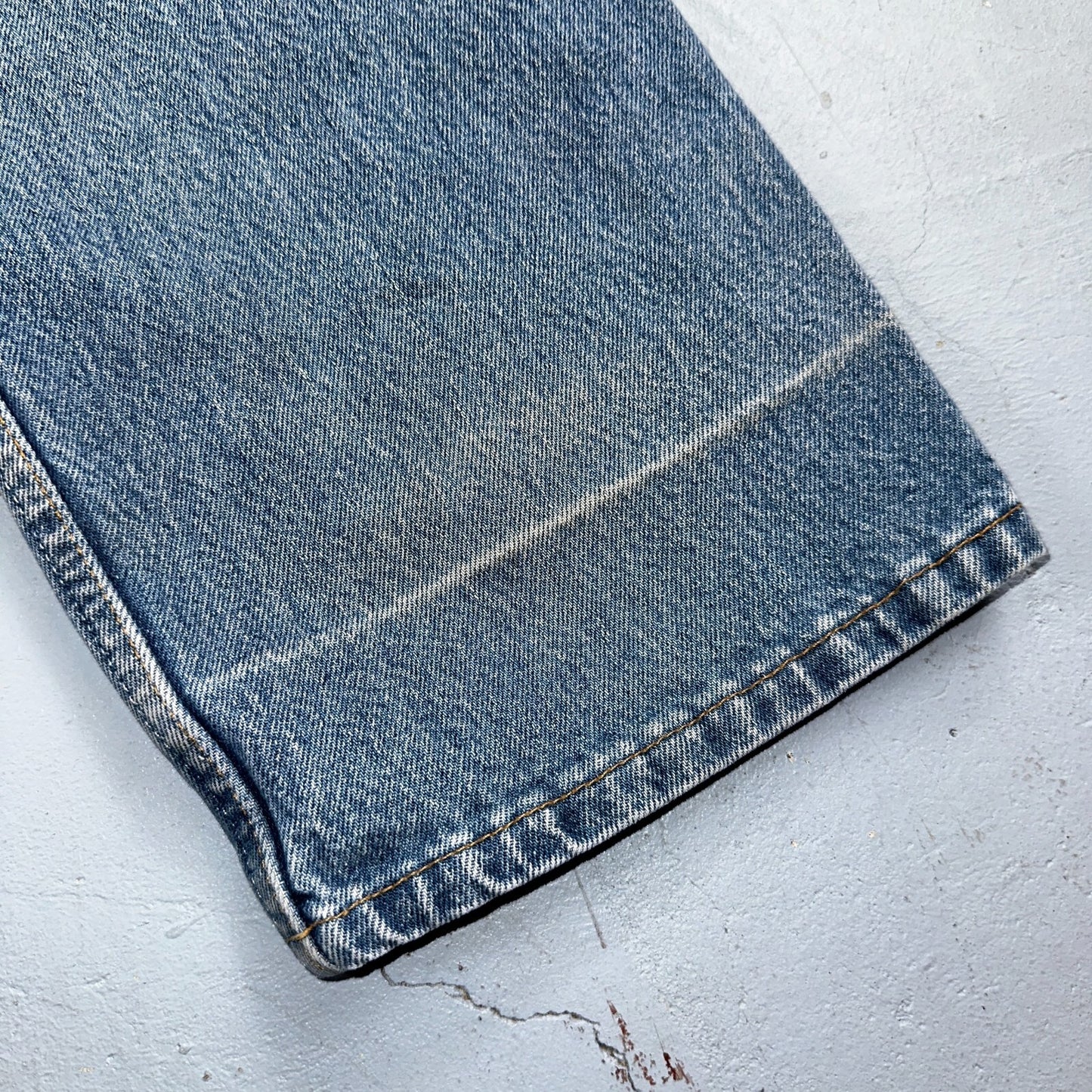 Levis 501 Vintage 90s USA XX Straight Leg Jeans Blue Med Wash 36x32 Act 34x30