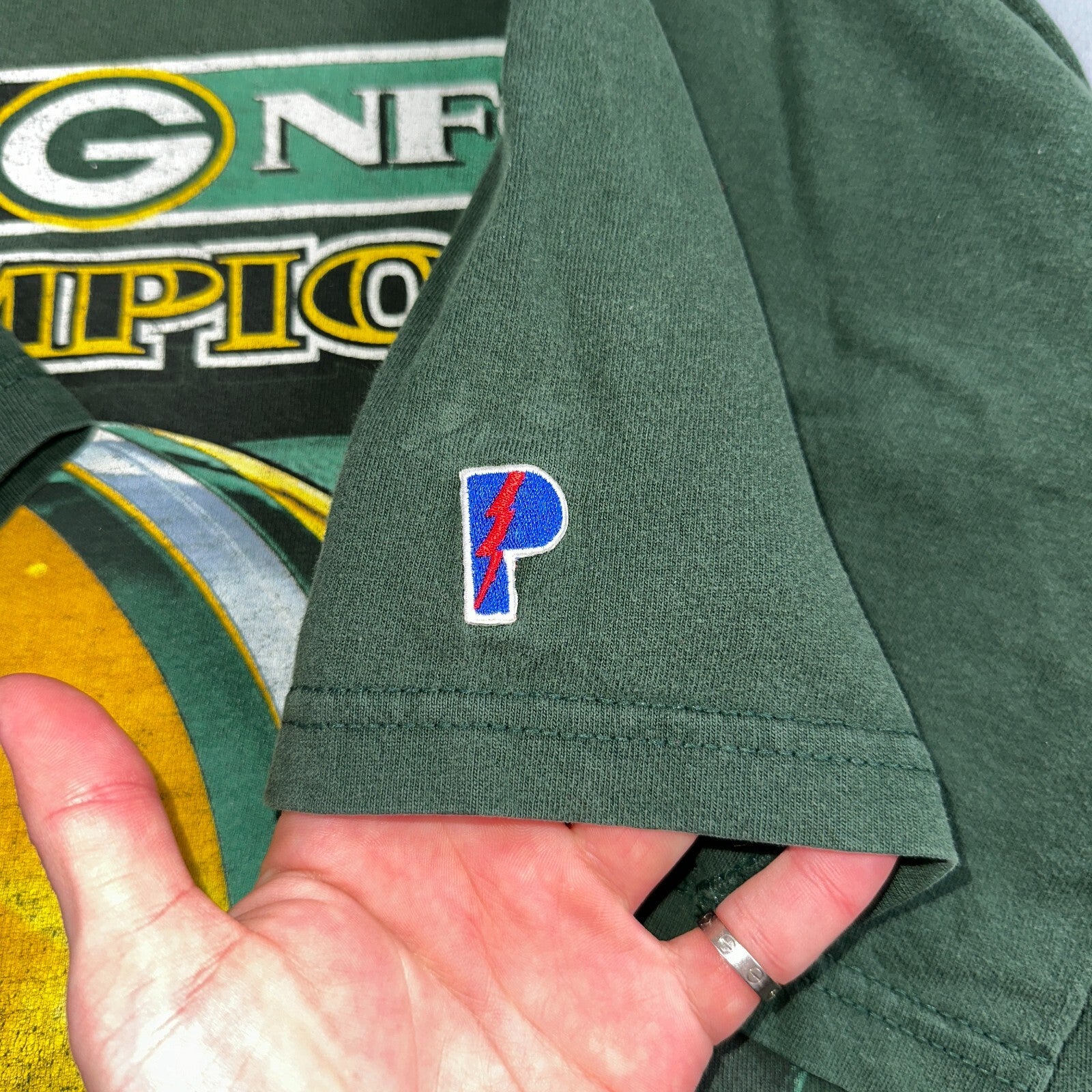 Green Bay Packers 1997 NFL Pro Player Vintage T Shirt Green XL 90s Football USA