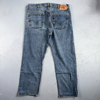 Levis 501 Vintage 90s XX Straight Leg Jeans Y2K Light Wash 40x30 Act 37x30