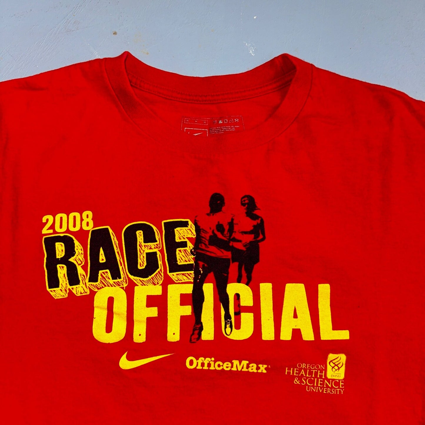 Nike Hood To Coast 2008 Y2K VTG T Shirt Promo Running Race Official Oregon PDX