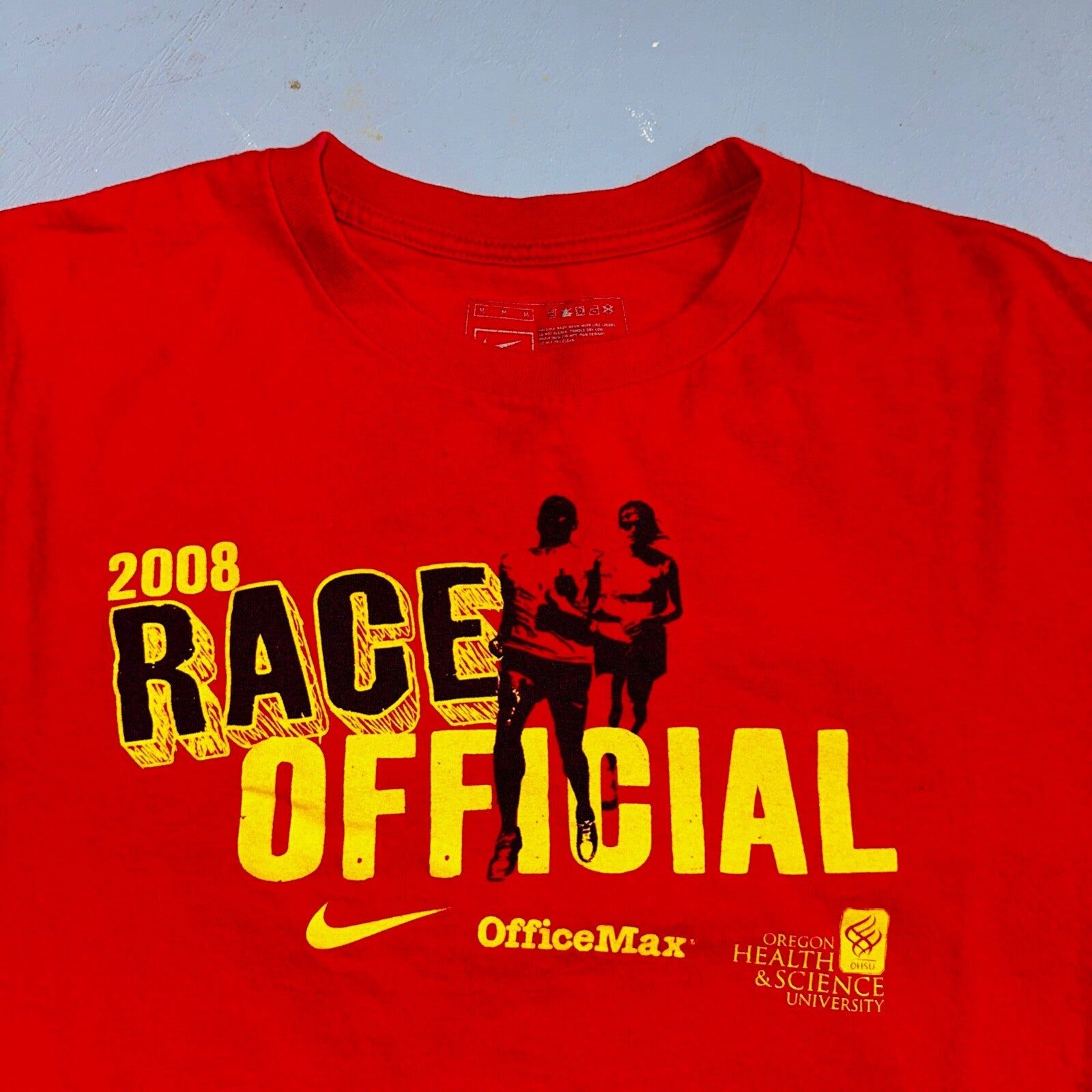 Nike Hood To Coast 2008 Y2K VTG T Shirt Promo Running Race Official Oregon PDX