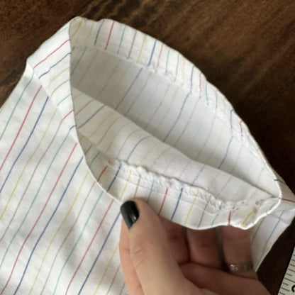 Rainbow Stripes Trader Bay Pants Relaxed Chino Chill Rockabilly 70s 80s Party