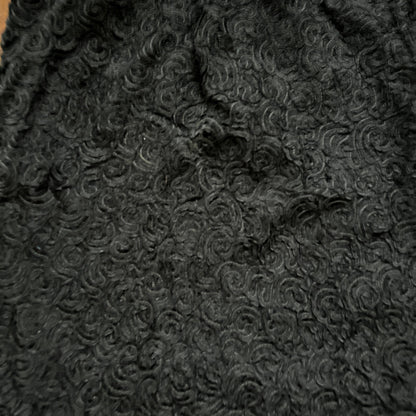 1960’s VTG Wool Cardigan Coltalia Imports Black Women’s Rockabilly 60s Skirt