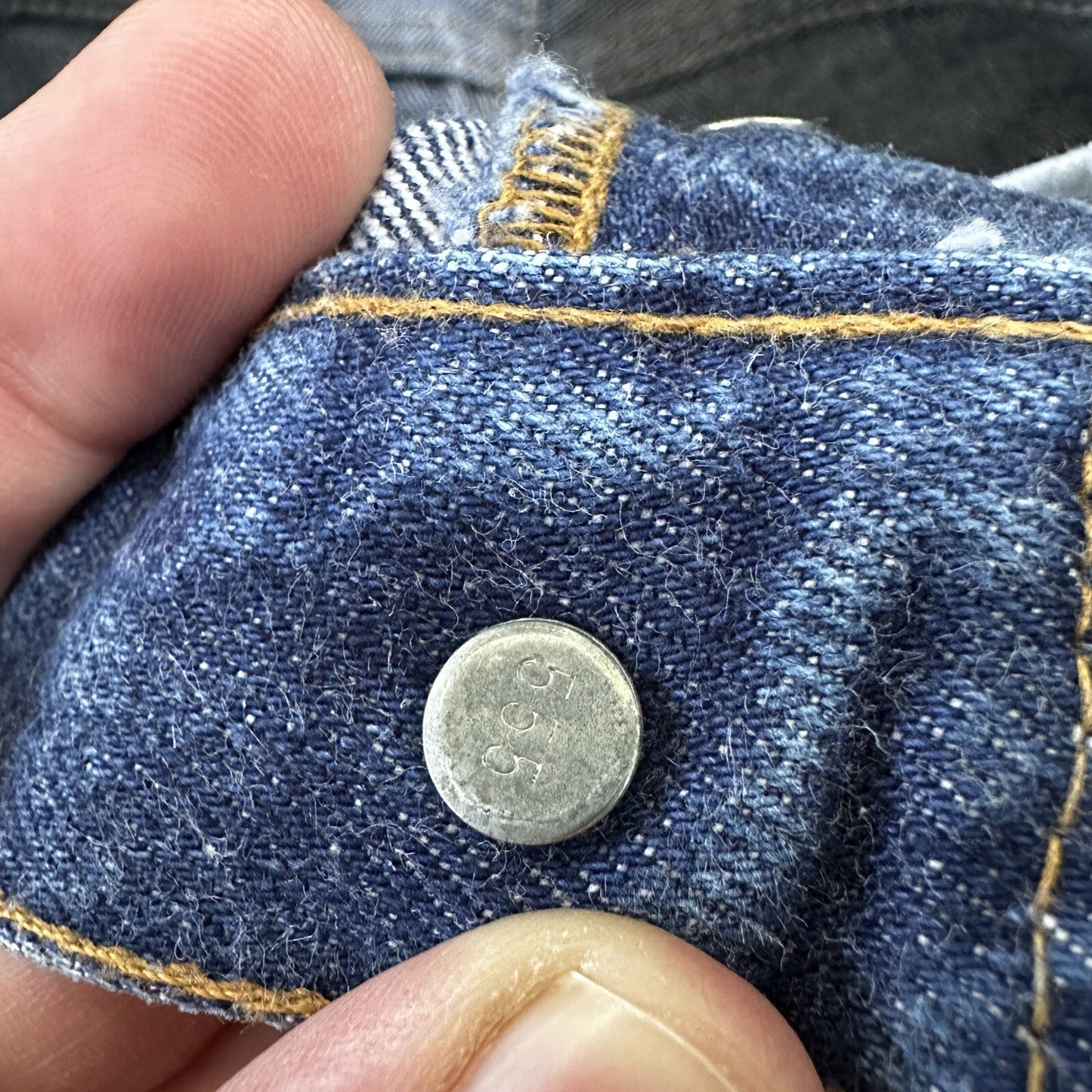 Levis Vintage 80s Redline Selvedge USA 501 XX Jeans 66 70s Dark 28x34 Act 24x25