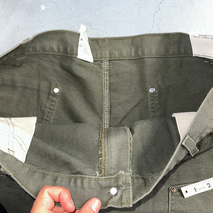 Carhartt NWT VTG Double Knee Carpenter Pants Y2K B01 B136 MOS Green 40x32 DS