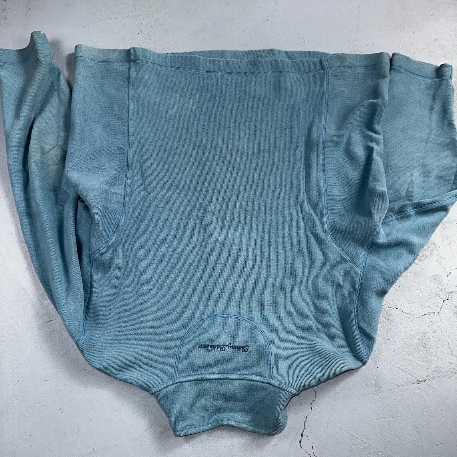 Tommy Bahama Sweater Mens XL Blue Quarter Zip Pullover Stretch Preppy Relaxed