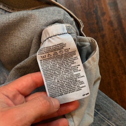 Levis 501 Vintage Y2K Straight Leg XX 2000s Jeans 36x34 Light Wash Act 33x33