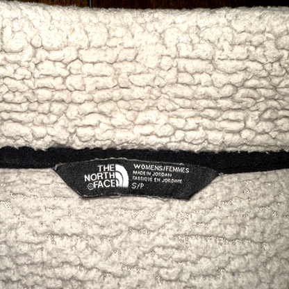 The North Face Jacket Osito Bomber Sherpa Fleece Zip Cozy Soft Coat Oatmeal