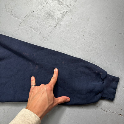 Disney Mickey Mouse VTG Sweatshirt Size 2XL Navy Crewneck Disneyland USA 90s