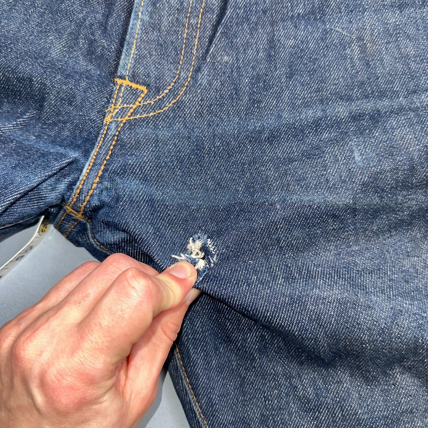 Levis 501 Y2K XX Straight Leg Jeans Blue VTG Dark Wash 34x31 Act 35x30