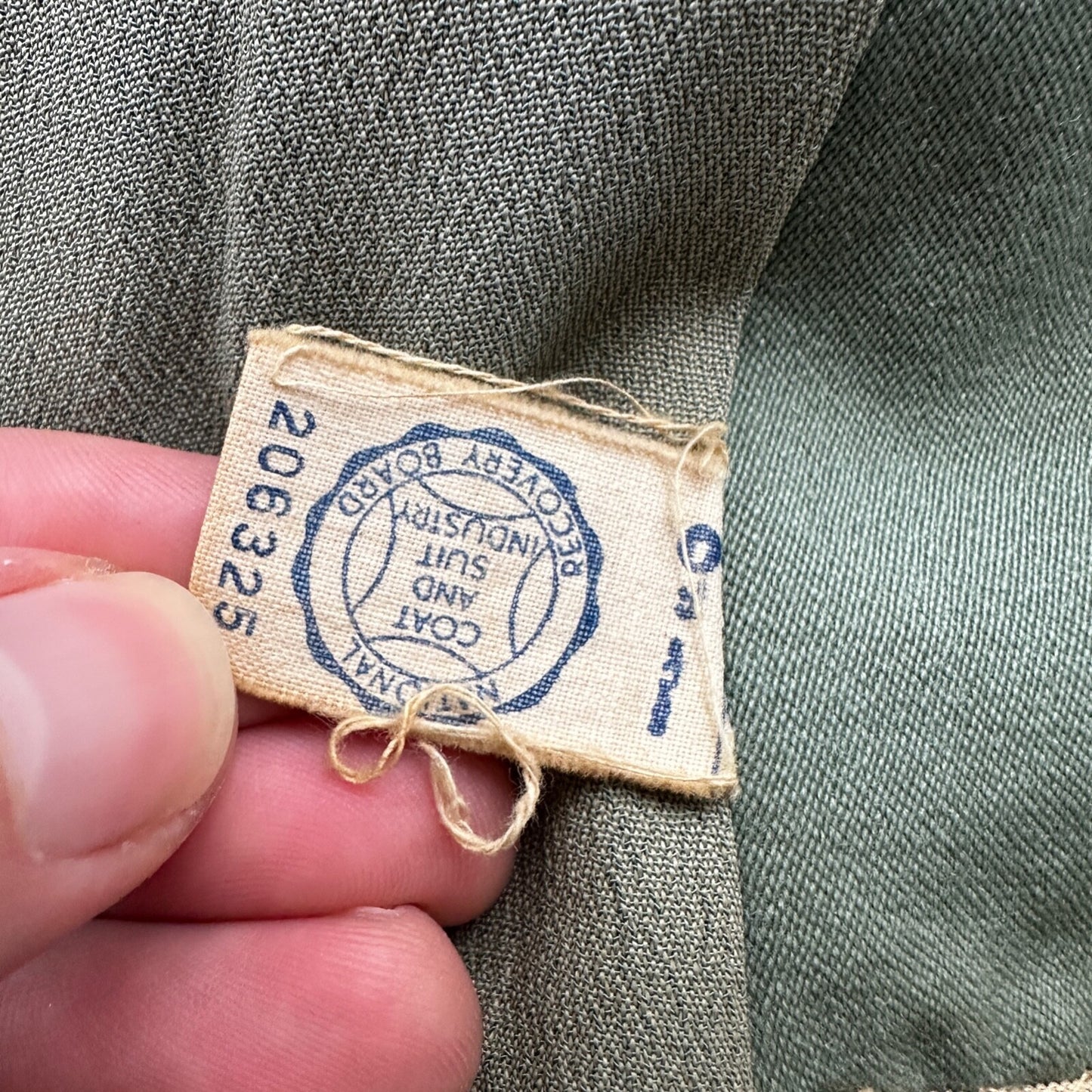 1950s Teal Green VTG 2 Piece Womens Houndstooth Suit Joselli MCM Wool 50s 40s