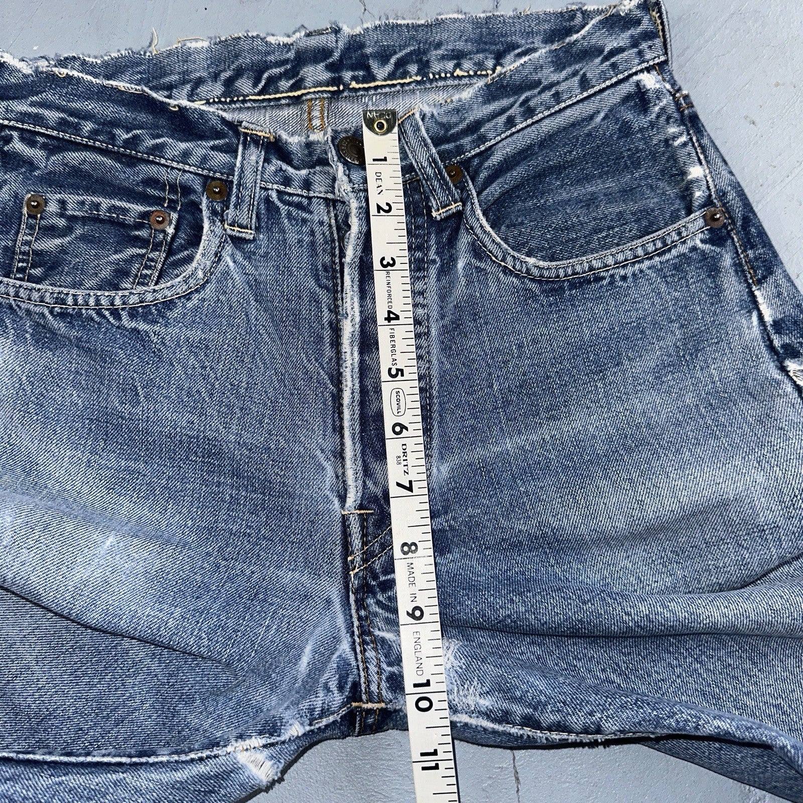 Levis 501 Big E Vintage 60s Redline Selvedge USA XX 1960s Jeans 66 Act 26x31