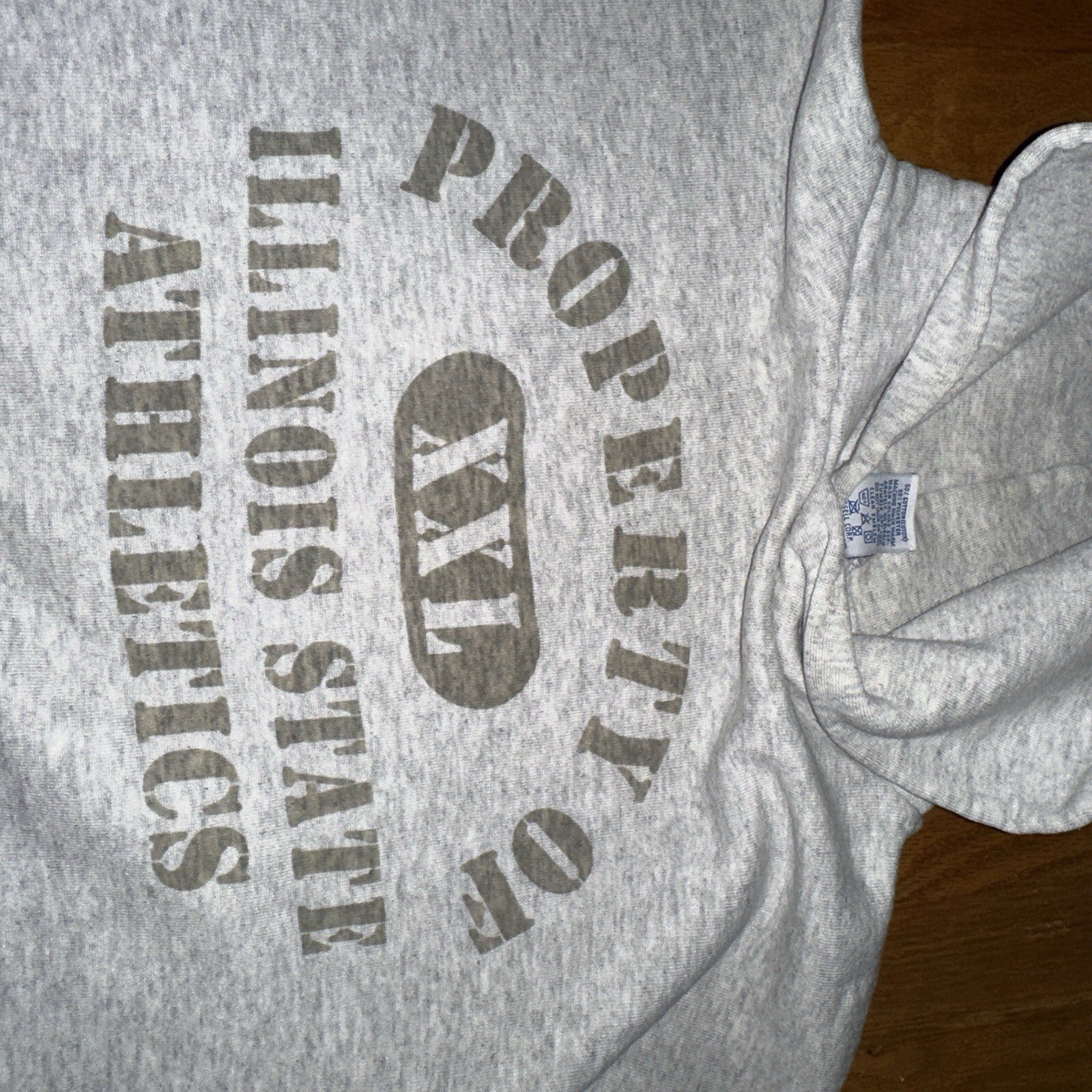 VTG Illinois State Athletics Logo USA Russell Athletics Hoodie L Champion 90s