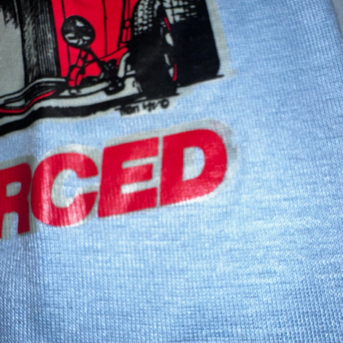 Western Nationals Hot Rods Oregon VTG T Shirt Hot Rods Racing XL NSRA Art 80s