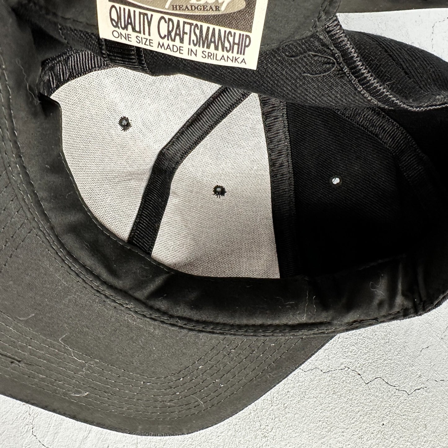 Vtg Big Boy Headgear Hat Kansas City KC Monarchs Strapback Negro League MLB Cap