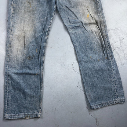 Levis 501 Vintage 90s XX Straight Leg Jeans Y2K Light Wash 40x36 Act 38x31