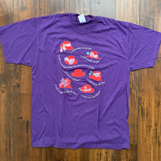 Wear Hat Vintage T Shirt Women Funny Hipster Cut Love Fashion 80s 90s Vibe Rap