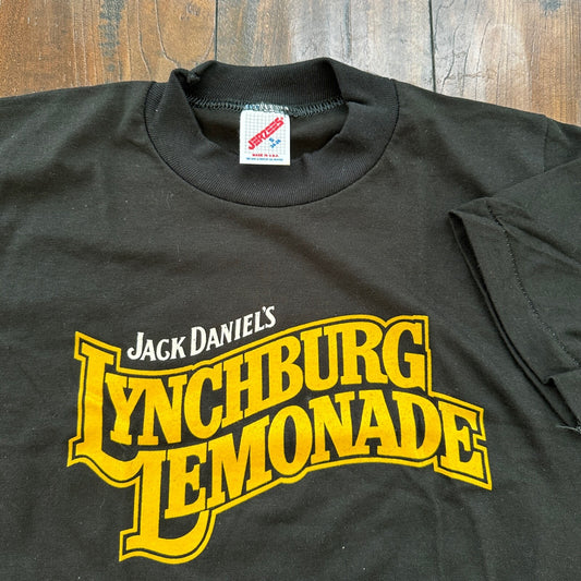 Jack Daniels Drinking Lynchburg Lemonade Vintage T Shirt 90s Alcohol Humor Party