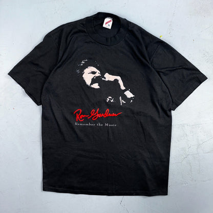 Ron Gardner Rock Band 80s VTG T Shirt Music Punk Grunge Jerzees Music Graphic