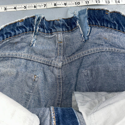 Levis 517 Vintage 80s USA Orange Tab Bootcut Flare Blue Worn Jeans Act 32x28