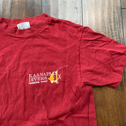 Hawaii Fishes Vintage T Shirt Ocean Love Animas Nemo Finding Cute Art Rap 80s