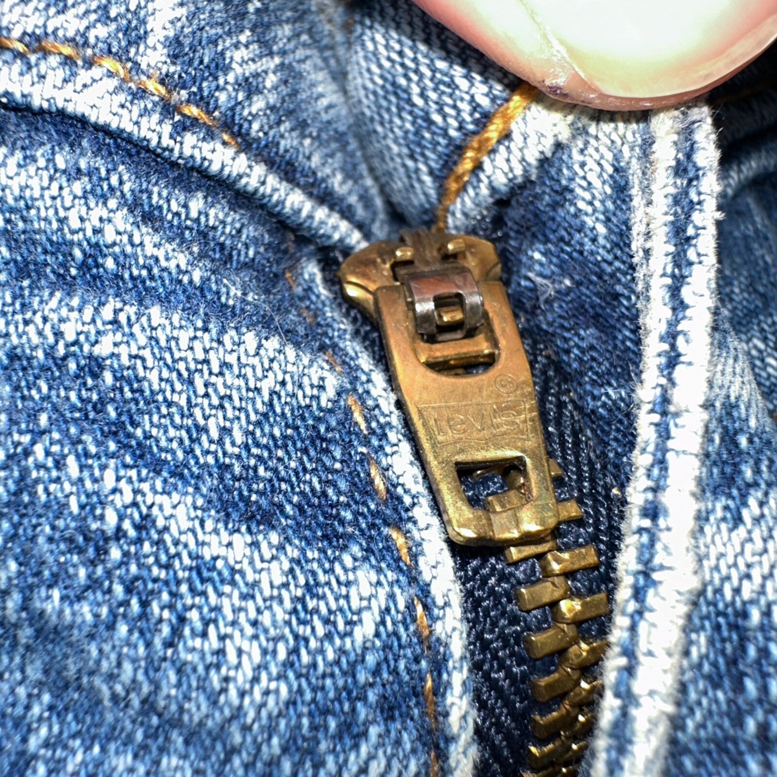 Vintage Levis 505 Straight Leg Jeans Womens 10 S Mis Blue USA 90s Y2K 29x28