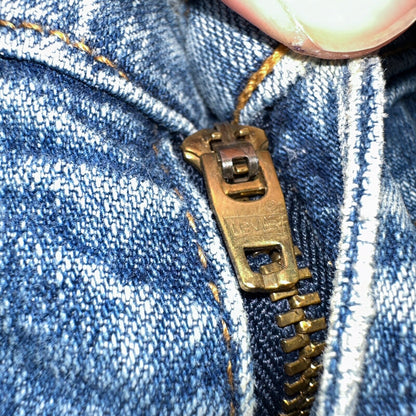 Vintage Levis 505 Straight Leg Jeans Womens 10 S Mis Blue USA 90s Y2K 29x28