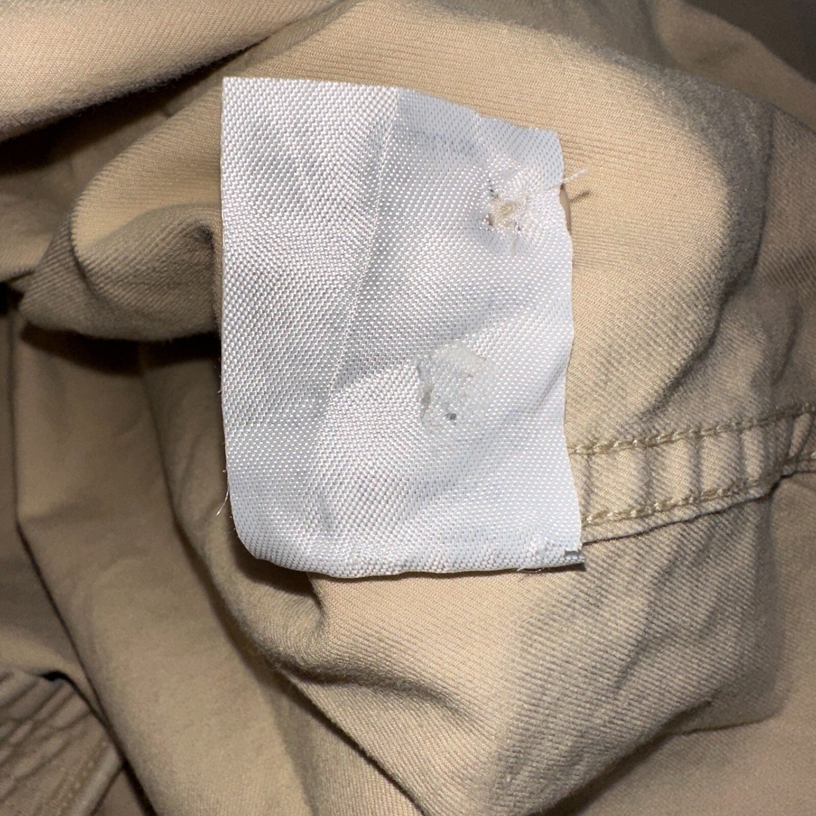 J Peterman Shirt Mens M Khaki Officer & Gentleman Field Shirt Safari Outdoor VTG