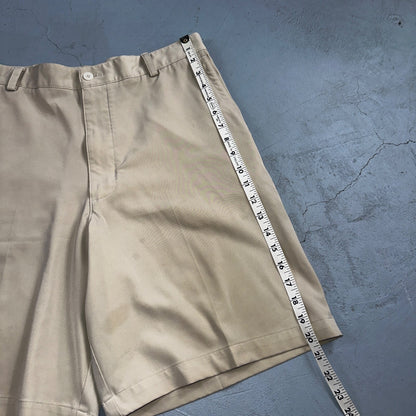 Nike Mens Golf Athletic Gym 32 Muscle Shorts Dri Fit Tan Gym Sports M