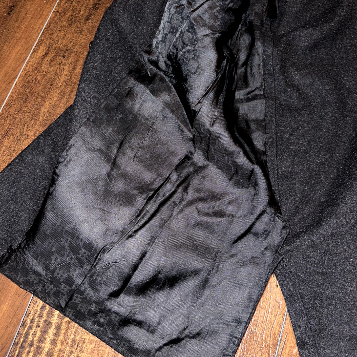 VTG 60s Amalgamated Union Made USA Wool Jacket Suit 42 1960s Blazer Black