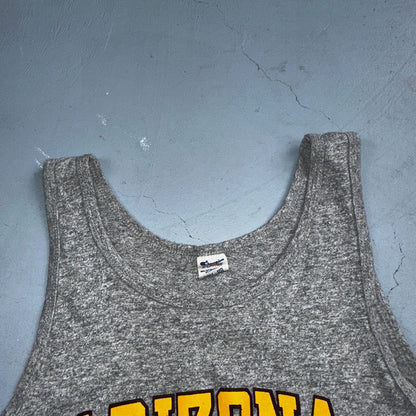 Champion 80s Arizona State VTG T Shirt ASU College University Track Tank Devils