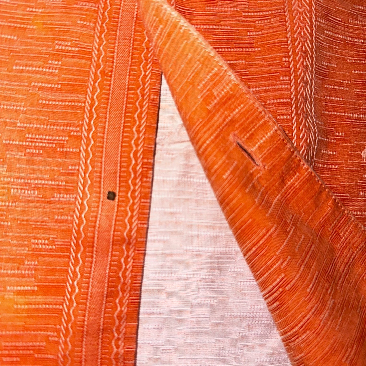 Tommy Bahama Mens Camp Hawaiian Shirt 2XL Silk Orange Aloha Floral Summer