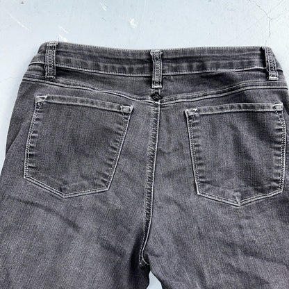 Prana Women's Size 2/26 Black Skinny Dark Wash Cotton Blend Stretch Denim Jeans