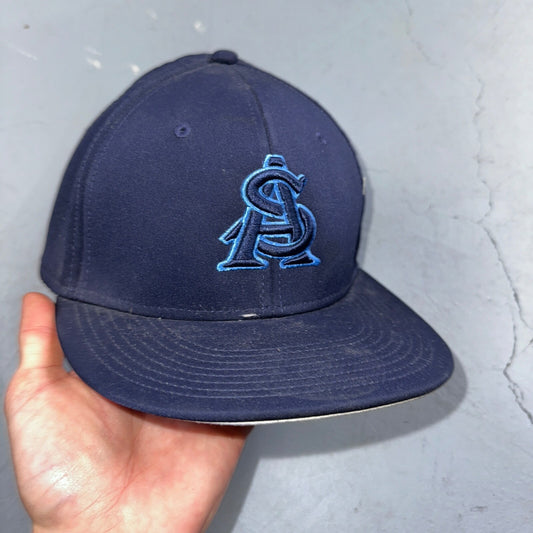 Roxxi Arizona State Sun Devils The Game Vintage Snapback Cap Hat Blue Angel S