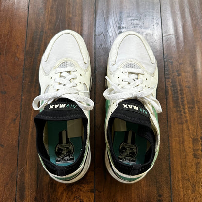 Nike Sneakers Womens 8.5 White Green Air Max 93 Dusty Cactus Athletic 307167-100