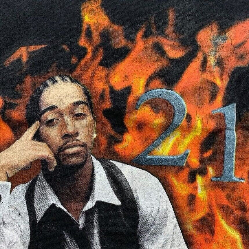 Vintage T Shirt Tee Omarion 21 Rough Ready Sexy Lil Wayne Drake 00s Rap Tupac