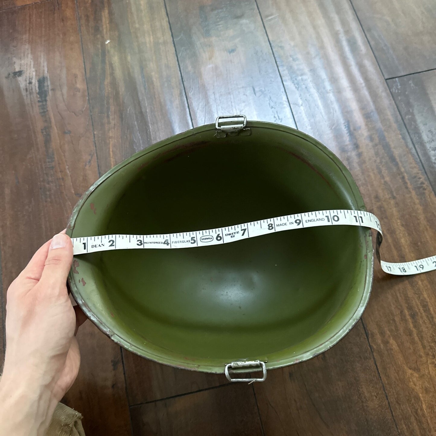 Vintage Vietnam War USMC M1 Helmet Post WWII Barn Find Unknown Origin