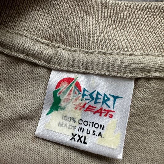 Aztec 90s Single Stitch Vintage T Shirt Abstract Tribal Arizona Print Graphic 2X