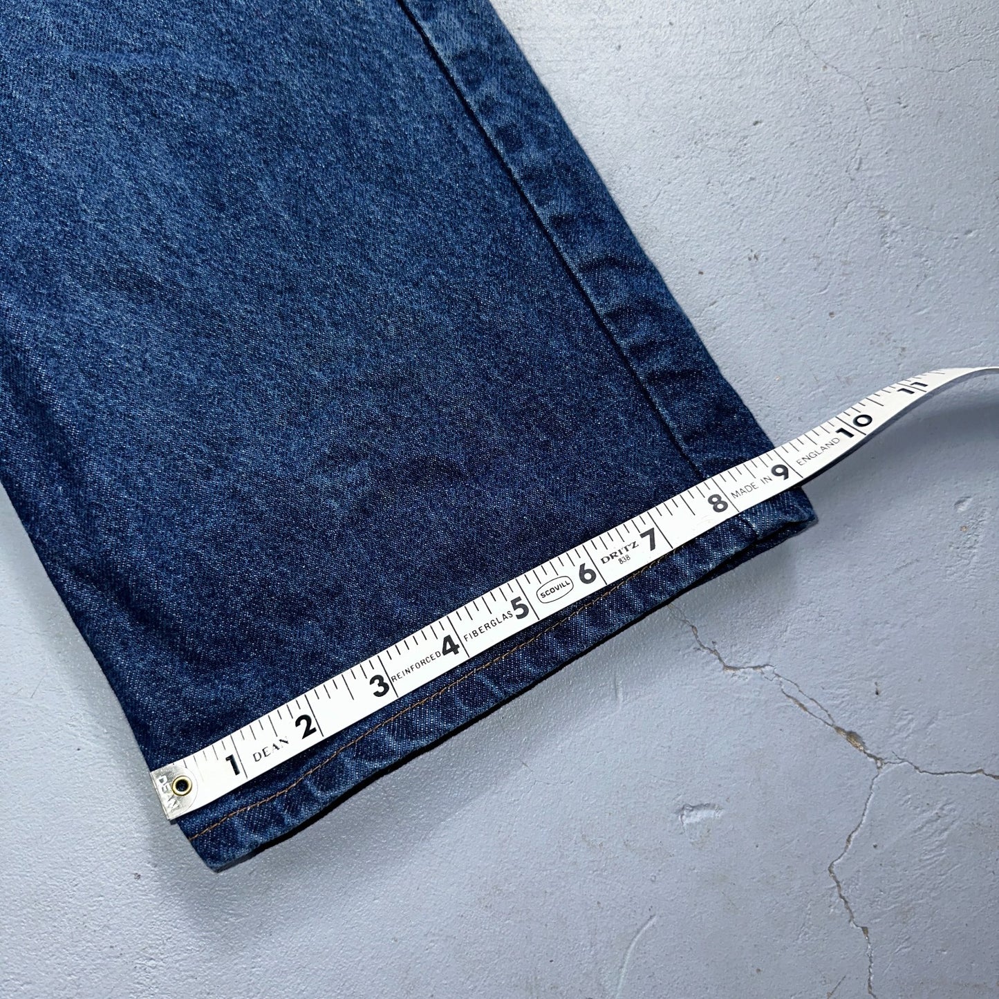 Levis 517 Vintage 80s USA Orange Tab Bootcut Flare Blue Jeans 34x36 Act31x35