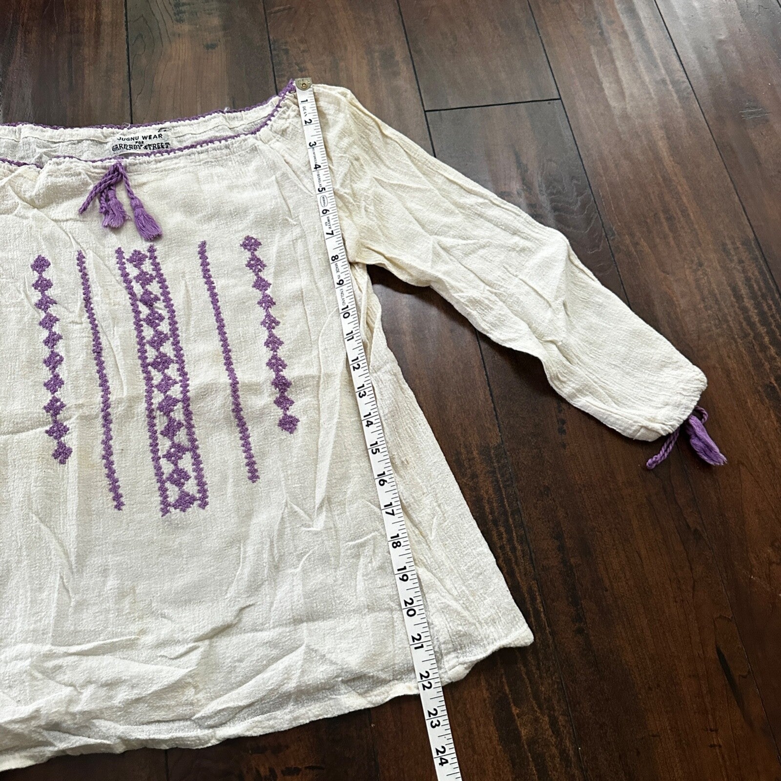 Vintage USA Rockabilly Womens Top 60s 70s Jung Wear Arraby Street RARE