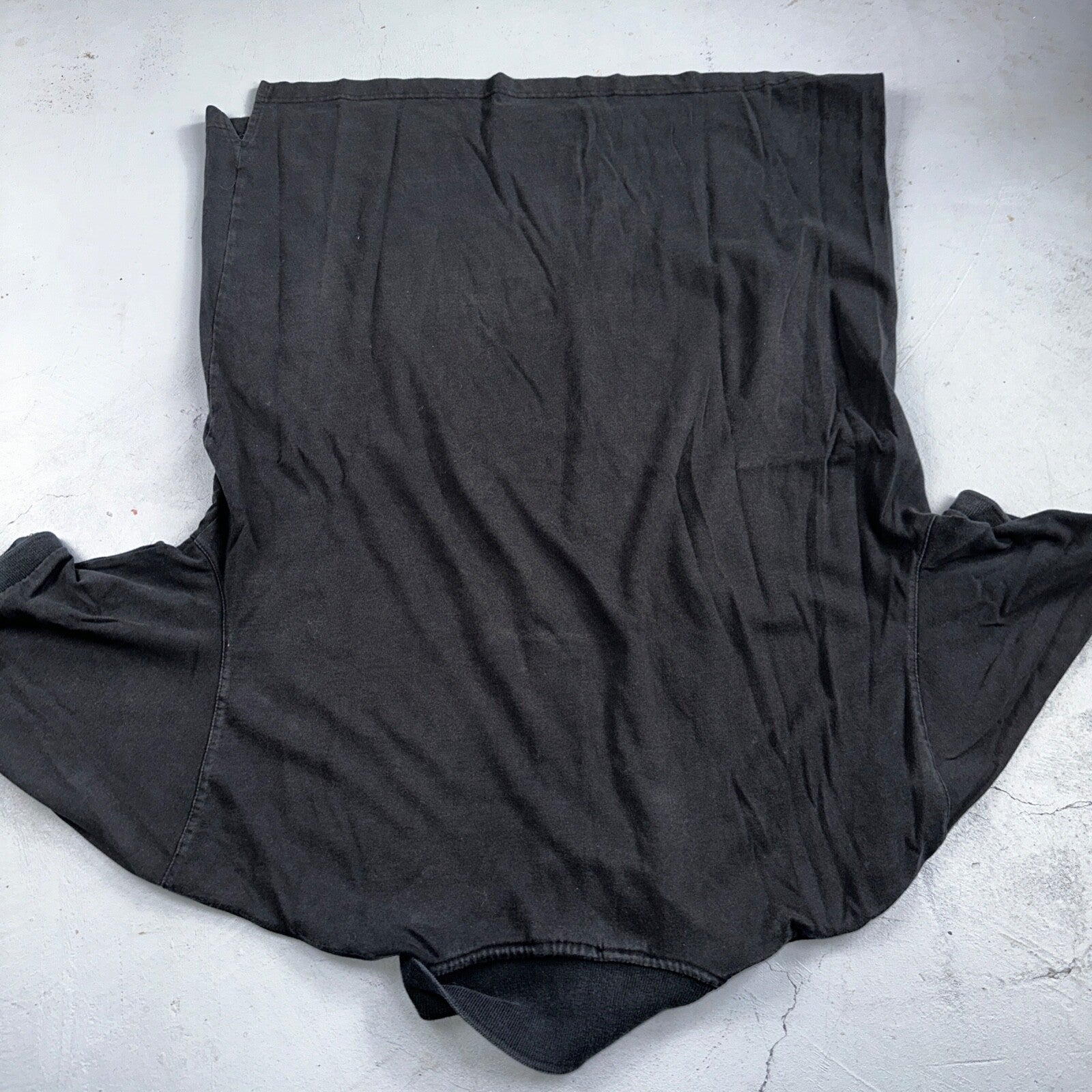 Disney Mickey Mouse 90s VTG T Shirt Polo Black Mens XL Cotton Basic Cute