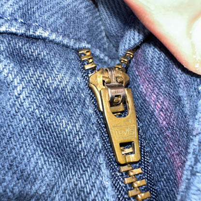 Levis 560 VTG Jeans Womens 14 Blue Wash Loose Straight Orange Tab Denim 25x26