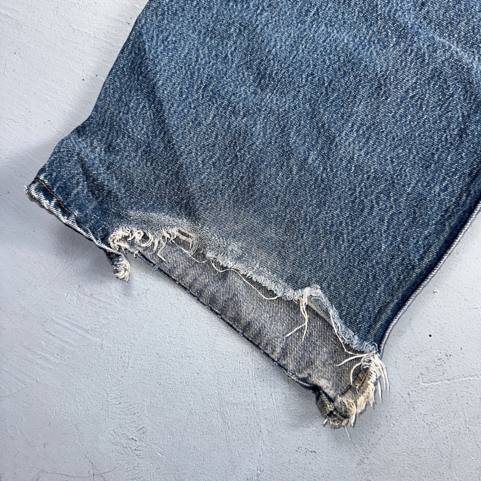 Levis 501 Vintage 90s USA XX Straight Leg Jeans Blue Light Wash 60x30 Act 56x27