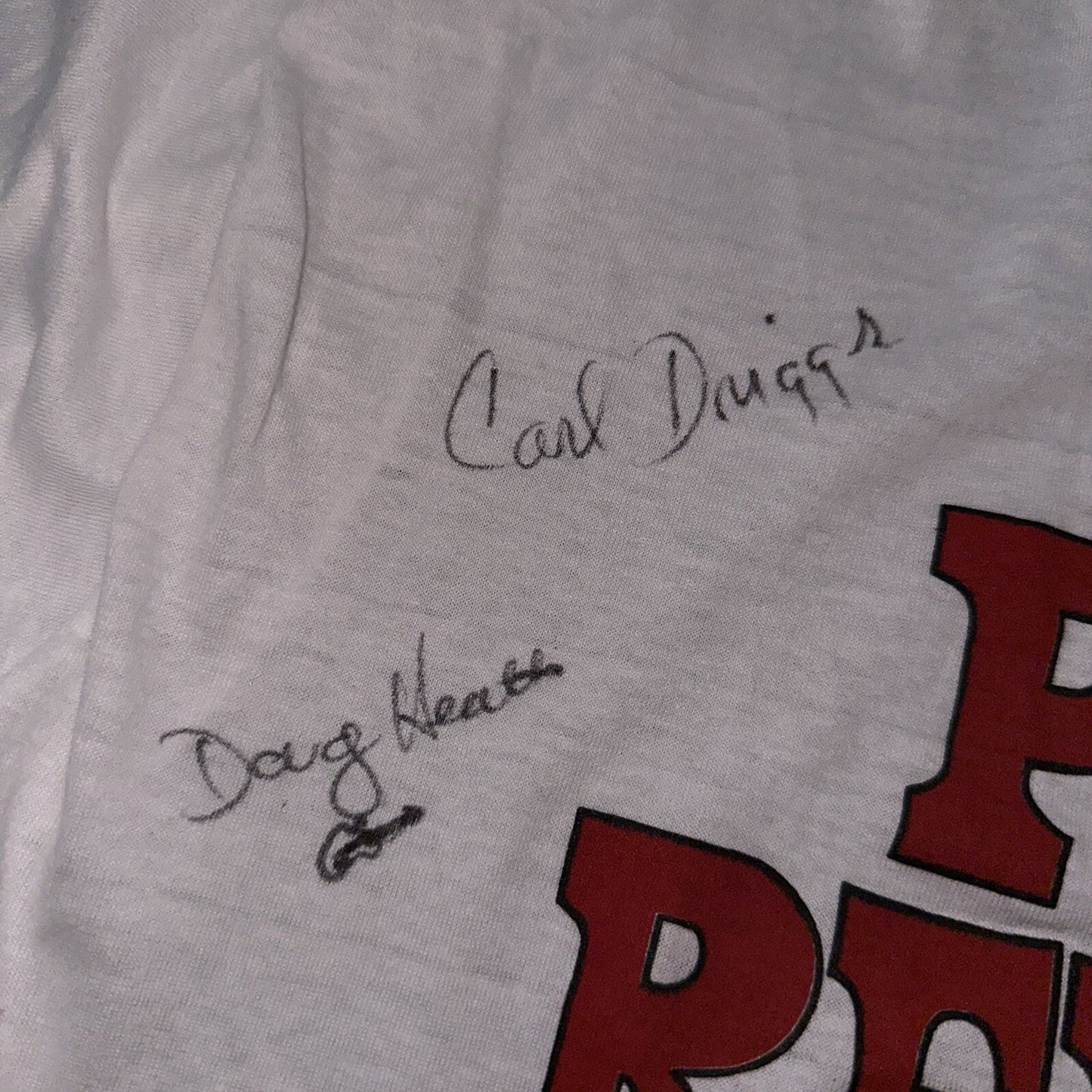 Paul Revere Raiders USA Vintage T Shirt 80s Screen Stars Autograph Confederate