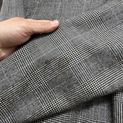 1970s 1980s Gray Oregon Wool Sport Jacket VTG Mens Suit 44 34x32 Rockabilly