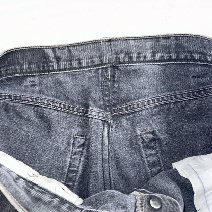 Levis 501 Vintage Y2K Mexico XX Straight Leg Jeans Black Wash 34x31