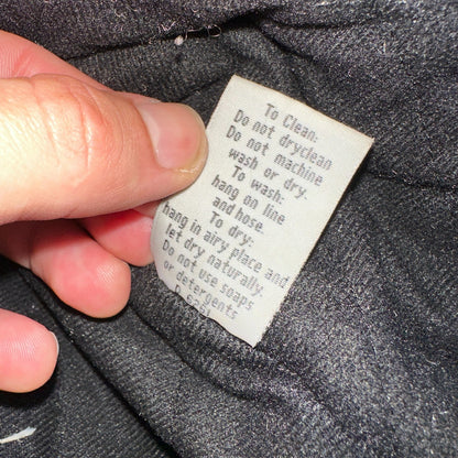 Outback Trading Waxed Canvas Fleece Lined Oilskin Jackhammer Jacket Mens XL